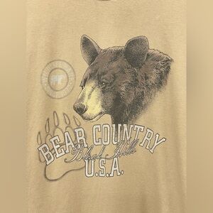 Vintage Jerzees Bear Country Black Hills, USA Tee, Size XL